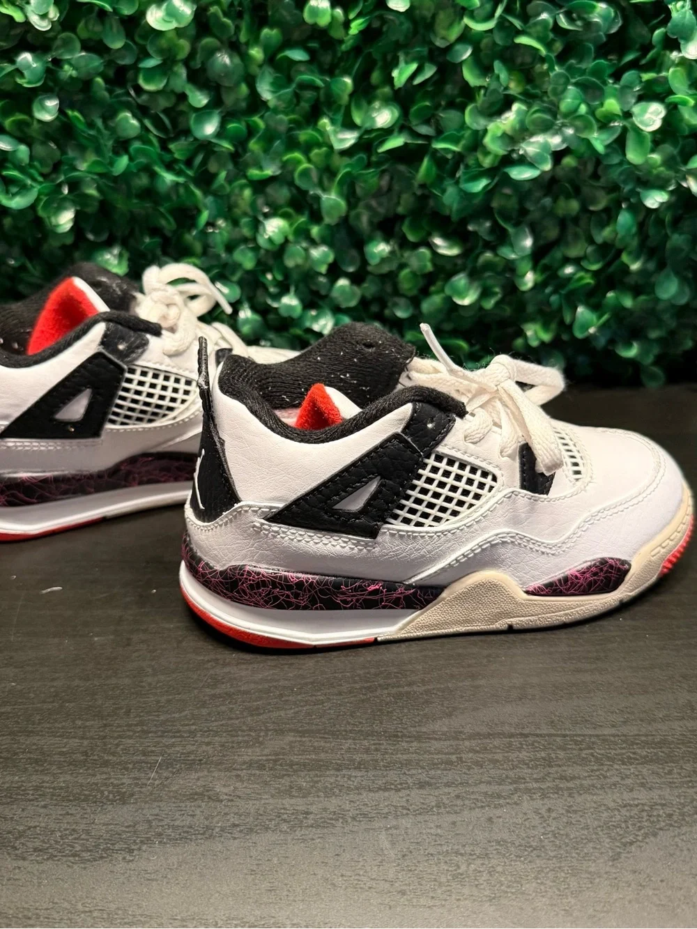 Nike Air Jordan 4 Retro “Hot Punch” (TD) Toddler Sneakers
